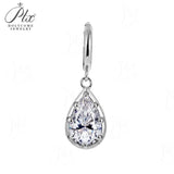 Moissanite Lab Created Gemstone Pendant 925 Sterling Silver 48 Designs Mix & Match Freely Fade-resistant Versatile Daily Wear Jewelry