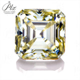 Luxury Yellow Moissanite Loose Stones – Round/Oval/Heart Shapes Perfect for Engagement Rings Bracelets and Pendants
