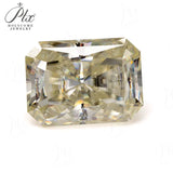 Luxury Yellow Moissanite Loose Stones – Round/Oval/Heart Shapes Perfect for Engagement Rings Bracelets and Pendants