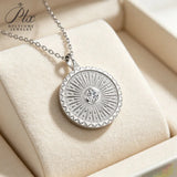 0.3ct Moissanite Necklace Round Cut GRA Certified 925 Sterling Silver Hypoallergenic Tarnish‑Resistant Women Daily Wear Jewelry