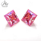 Moissanite Plating Sakura Pink VVS1 Oval/Pear/Heart/Asscher/Emerald Cut for Engagement Rings Jewelry Making DIY Craft Accessories