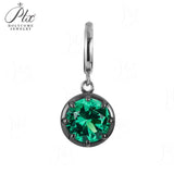 Moissanite Lab Created Gemstone Pendant 925 Sterling Silver 48 Designs Mix & Match Freely Fade-resistant Versatile Daily Wear Jewelry