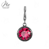 Moissanite Lab Created Gemstone Pendant 925 Sterling Silver 48 Designs Mix & Match Freely Fade-resistant Versatile Daily Wear Jewelry