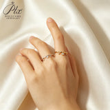 5A Cubic Zirconia Ring Heart VVS1 Clarity 925 Sterling Silver Anti-fade Ideal Gift Fashion Ornament for Female Hypoallergenic