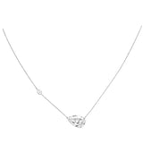 5ct Moissanite Necklace GRA Certificate Lab Grown Ruby Sapphire Pendant 925 Silver Women Fine Jewelry Hypoallergenic Factory Direct