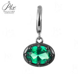 Moissanite Lab Created Gemstone Pendant 925 Sterling Silver 48 Designs Mix & Match Freely Fade-resistant Versatile Daily Wear Jewelry