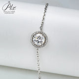 1CT Moissanite Bracelet D Color VVS1 925 Sterling Silver GRA Factory Direct Hypoallergenic Comfortable Daily Commute Jewelry