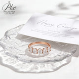 2.5ct Oval Cut Moissanite and Created Emerald Sapphire Ruby Ring VVS1 S925 White Yellow Rose Gold  Fine Jewelry for Women