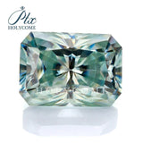 Aqua Blue VVS1 Moissanite Multiple Cutting Shapes Loose Moissanites Gemstones with GRA Brilliant Cut Fancy Cut Beads For Jewelry