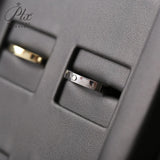 Best Selling Magnetic Ring Comparison Display Box 5A Sparkling Cubic Zirconia 10 Cuts 2-6CT Size Chart OEM Custom Jewelry Tool for Jewelers