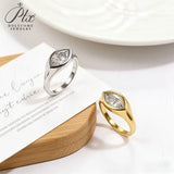 2ct Marquise Cut Moissanite Ring VVS1 S925 10K White Yellow Gold Slim Bridal Ring Unique Wedding Anniversary Gift for Women