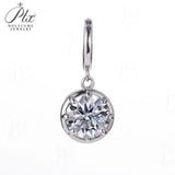 Moissanite Lab Created Gemstone Pendant 925 Sterling Silver 48 Designs Mix & Match Freely Fade-resistant Versatile Daily Wear Jewelry