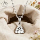 Moissanite Pendant Necklace S925/10K/14K 1.2ct GRA Trillion Cut D VVS1 Factory Direct Fine Jewelry Women Perfect Anniversary Gifts
