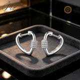 1mm Moissanite Earrings Round Cut D Color VVS1 925 Sterling Silver GRA Certified Factory Direct Non-fading Commute Wear