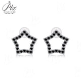 925 Sterling Silver Earrings Moissanite/Ruby/Sapphire/Columbia D Color VVS1 Round Cut Ideal Gift for Mother's Day Fine Jewelry