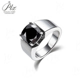 10mm Moissanite Ring 925 Sterling Silver Cushion Cut D Color GRA Certified Hypoallergenic Fine Jewelry Factory Direct Ideal Gift For Men