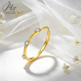 2.5mm Moissanite Ring 925 Sterling Silver Round Cut D Color GRA Certified Hypoallergenic Fine Jewelry Factory Direct Non‑Fading Ideal Gift