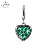 Moissanite Lab Created Gemstone Pendant 925 Sterling Silver 48 Designs Mix & Match Freely Fade-resistant Versatile Daily Wear Jewelry