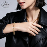 1ct Moissanite Bracelet D Color VVS1 GRA Certified 925 Sterling Silver Hypoallergenic Daily Wear Fine Jewelry for Ladies