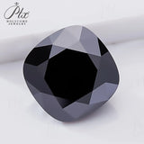Luxury Black Moissanite Stones Multiple Shapes Including Round Oval & Heart Perfect for Rings Necklaces & Earrings