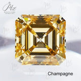 Moissanite Stone Multiple Shapes Champagne Brilliant Cut Loose Gems Jewelry Making Charm S925 Jewel Gift Beads Pass Diamond Test