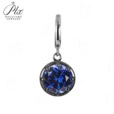 Moissanite Lab Created Gemstone Pendant 925 Sterling Silver 48 Designs Mix & Match Freely Fade-resistant Versatile Daily Wear Jewelry