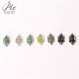 Vintage salt and pepper diamond engagement ring rose gold engagement ring diamond cluster ring wedding Bridal Anniversary Hexagon Cut