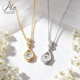 1CT Moissanite Necklace 925 Sterling Silver D Color VVS1 Round Cut Pendant GRA Certified Non‑Fading Commute‑Friendly Gift