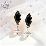 Moissanite Earrings Marquise Cut 2ct D Color VVS1 925 Sterling Silver GRA Factory Direct Hypoallergenic Daily Commute Jewelry