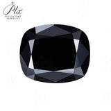Luxury Black Moissanite Stones Multiple Shapes Including Round Oval & Heart Perfect for Rings Necklaces & Earrings