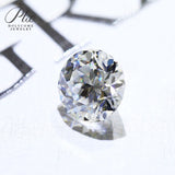 Jubilee Cut Moissanite Gemstone Unique Faceted Design  Ideal for Engagement Rings and High-End Jewelry Crafting