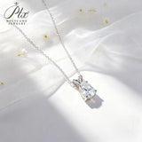 2-5CT Moissanite Necklace Pear Cut 925 Sterling Silver D Color VVS1 GRA Factory Direct Hypoallergenic Daily Wear Jewelry