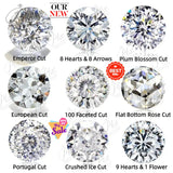 Exquisite Special Cuts Multi size D Color Premium Moissanite Stones VVS1 Certified for DIY Jewelry Customize Gem Charms Beads
