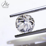 Jubilee Cut Moissanite Gemstone Unique Faceted Design  Ideal for Engagement Rings and High-End Jewelry Crafting