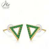 Moissanite Earrings 925 Sterling Silver Round Cut Hypoallergenic Mother's Day Gift Fine Jewelry For Women Perfect for Daily Wear Lightweight & Comfortable