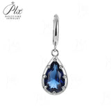 Moissanite Lab Created Gemstone Pendant 925 Sterling Silver 48 Designs Mix & Match Freely Fade-resistant Versatile Daily Wear Jewelry