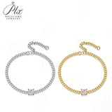 Moissanite Open Bangle Princess Cut 1ct D Color VVS1 925 Sterling Silver Stylish Jewelry for Women Wedding Anniversary Gifts