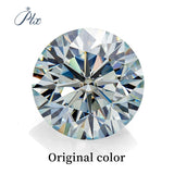 Multi Color Loose Moissanite Stones 0.1CT-3.0CT D Color Brilliant round Cut Gemstones with GRA Certificate for Jewelry Making