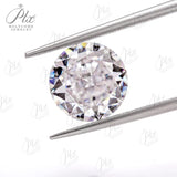 Moissanite Round Shape Crushed Ice Cut  D Color  Loose Gemstones Bead Women Jewelry DIY Materials Earrings Rings Charms Necklace