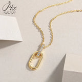 Mossanite Necklace Round Cut Wholesale 925 Sterling Silver D Color VVS1 Clarity Pendant Fine Jewelry Gift For Women Anniversary