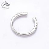 Lab Grown Diamond Ring D Color Round Cut 1ct-3ct Solid Gold 10K/14K/18K Dainty Delicate Everyday Luxury Jewelry Hypoallergenic