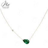 5ct Moissanite Necklace GRA Certificate Lab Grown Ruby Sapphire Pendant 925 Silver Women Fine Jewelry Hypoallergenic Factory Direct