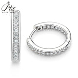 100% Moissanite Earrings 925 Sterling Silver for Women Sparkling Hypoallergenic Jewelry for Wedding Anniversary Party Luxury