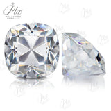 Moissanite European Cut Cushion D Color Loose Gemstone Top Quality Classical 1ct-5ct VVS1 GRA Certificate Beads Jewelry Charms