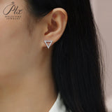 Moissanite Earrings 925 Sterling Silver Round Cut Hypoallergenic Mother's Day Gift Fine Jewelry For Women Perfect for Daily Wear Lightweight & Comfortable