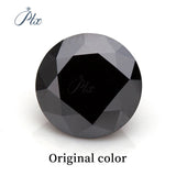Multi Color Loose Moissanite Stones 0.1CT-3.0CT D Color Brilliant round Cut Gemstones with GRA Certificate for Jewelry Making