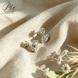 Moissanite Earrings Marquise Cut White Color VVS1 GRA Certificate Hypoallergenic Non-fade Daily Jewelry