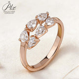 1.8CT Moissanite Pear Cut Minimalist Open Ring White Gold Yellow Gold Rose Gold Radiant Light Women Fine Jewelry