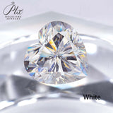 Moissanite Loose Stone Heart Cut D Color with GRA Certificate Beads for DIY Jewelry Making Wholesale Top Quality No Fade Beads