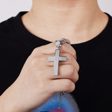 Dazzling Moissanite Hip-hop Cross Necklace - Hypoallergenic Choice for Easter Gifting to Family For Both Men and Women